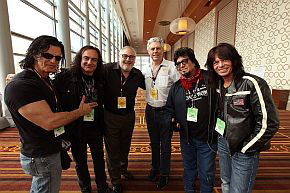 David Fishof with Rock Star Counselors